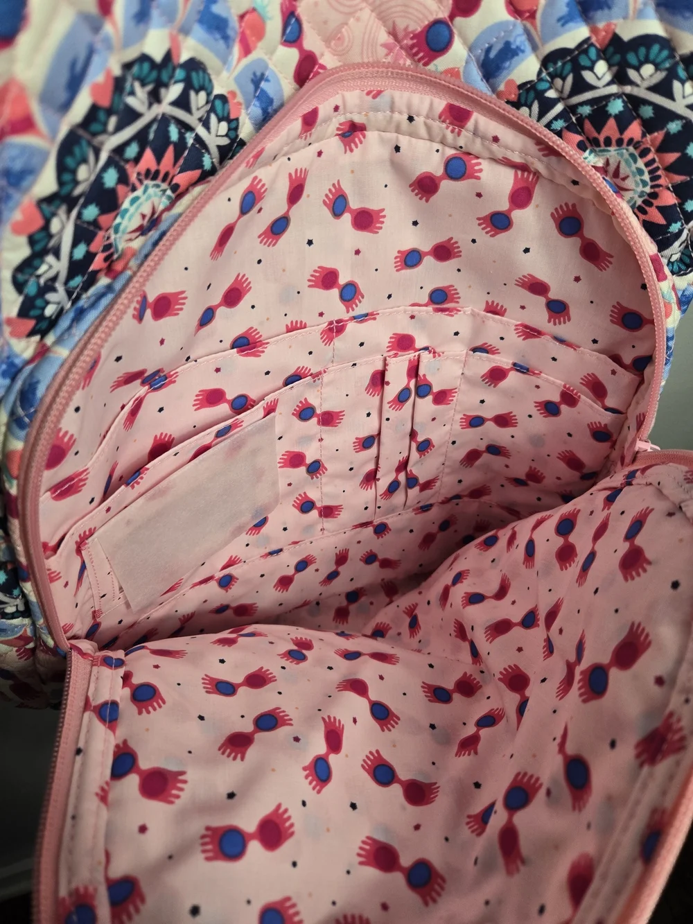 Vera Bradley Luna’s Medallion Campus Backpack Harry Potter Luna Lovegood NWT